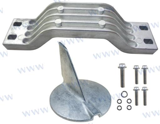 YAMAHA KIT ANODES ALUMINUM YAMAHA | RECKITY200-250AL | ANODES | RECMAR