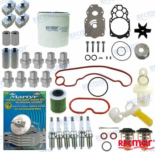 YAMAHA MAINTENANCE KIT | RECKITF225B | F225B (2012+) F200C (2012+) | RECMAR