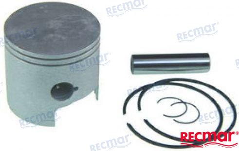 YAMAHA PISTON KIT | REC6H4-11635-01K | 25Q/QEO (1990-94) 40V/VMH/VETO/VMH/ | RECMAR