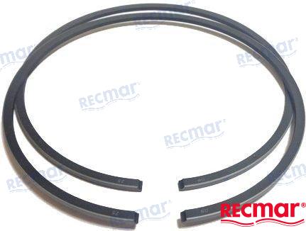 YAMAHA PISTON RING KIT 0,25MM | REC64D-11604-01 | 115BE/CEO (1992) E115AEL (2003) 130BETO (1992) 150CETO (1992) | RECMAR