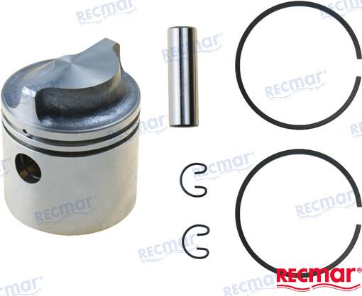 YAMAHA/MERCRUISER PISTON KIT | REC6E0-11631-00-98K | 4AC (1985-02) 4AS (1987-96) 5C (1994-98) 5CS (1994-96) | RECMAR