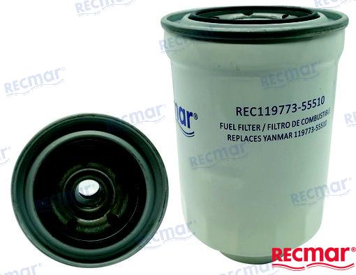 YANMAR FUEL FILTER | REC119773-55510 | FUEL FILTER | RECMAR