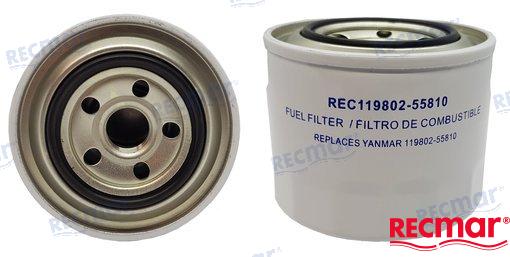 YANMAR FUEL FILTER | REC119802-55810 | FUEL FILTER | RECMAR